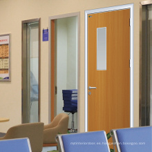 Puerta interior del hospital en Foshan Wood Door Factory